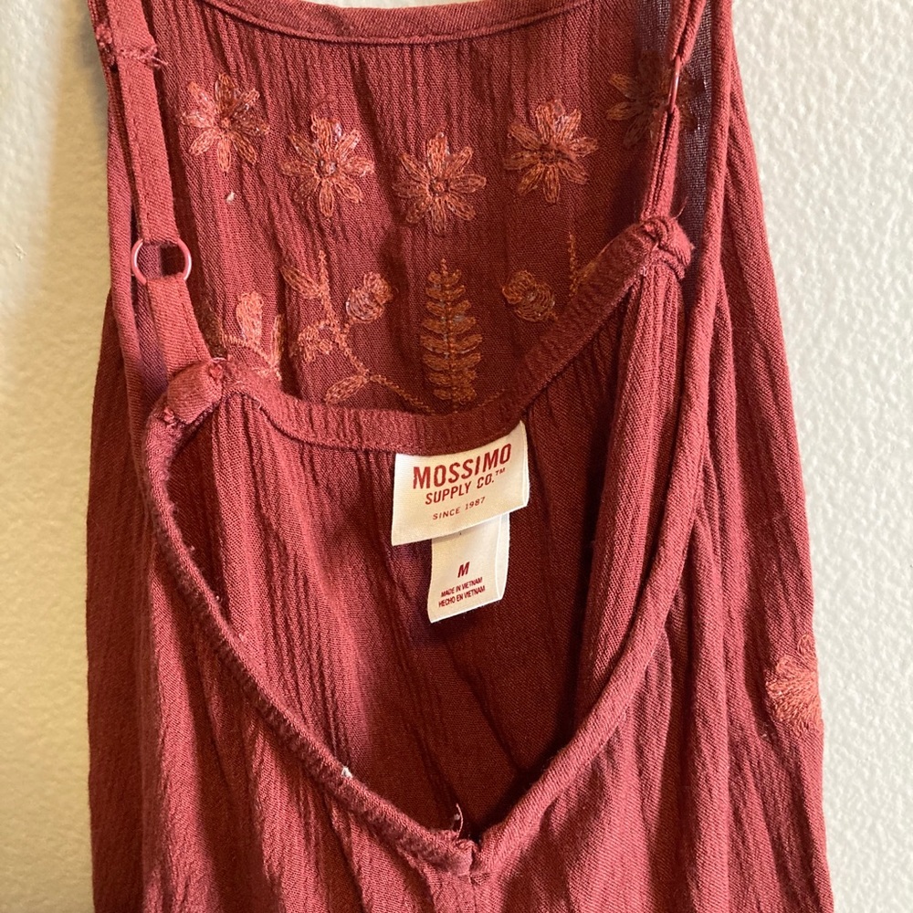 Rust summer dress - Picture 4 of 7